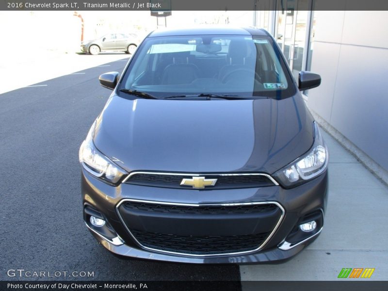 Titanium Metallic / Jet Black 2016 Chevrolet Spark LT