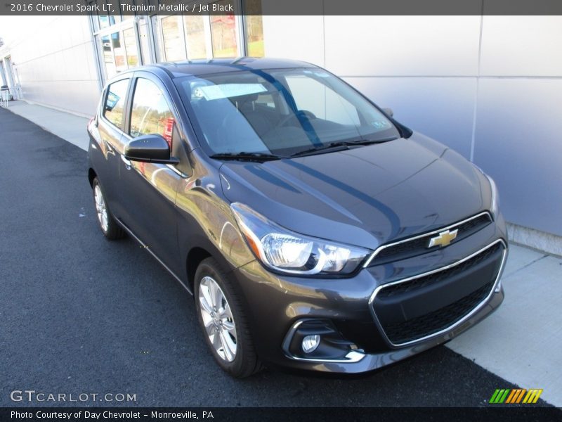 Titanium Metallic / Jet Black 2016 Chevrolet Spark LT