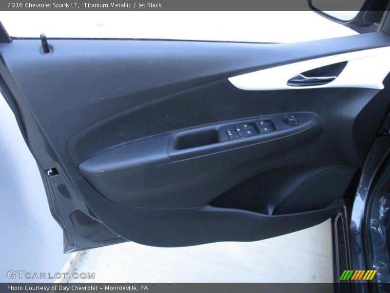 Titanium Metallic / Jet Black 2016 Chevrolet Spark LT
