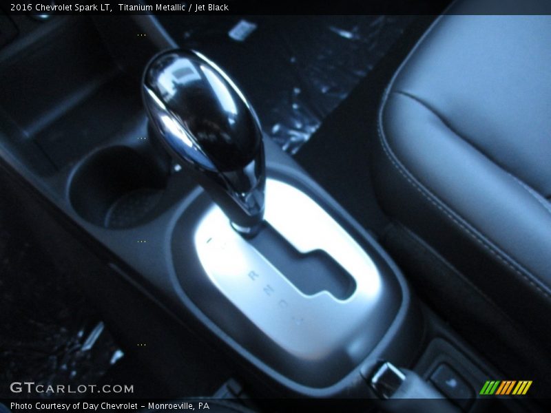Titanium Metallic / Jet Black 2016 Chevrolet Spark LT