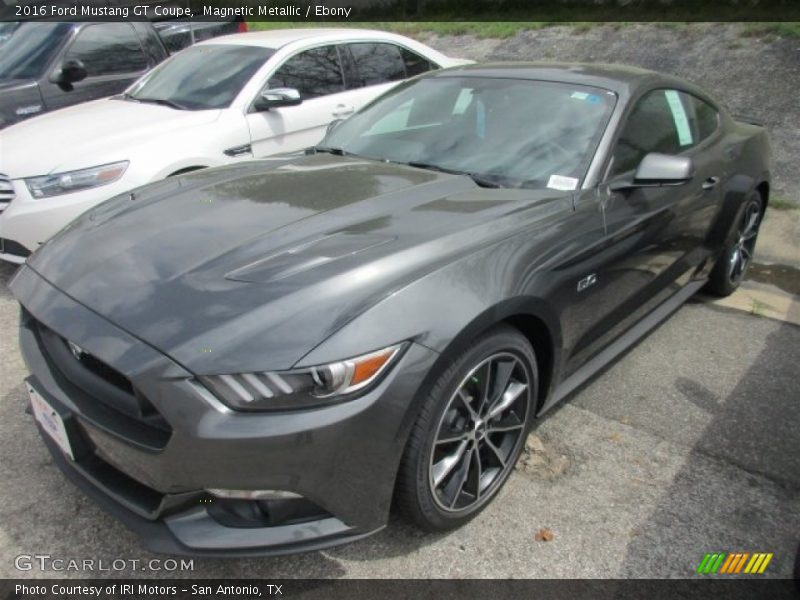 Magnetic Metallic / Ebony 2016 Ford Mustang GT Coupe