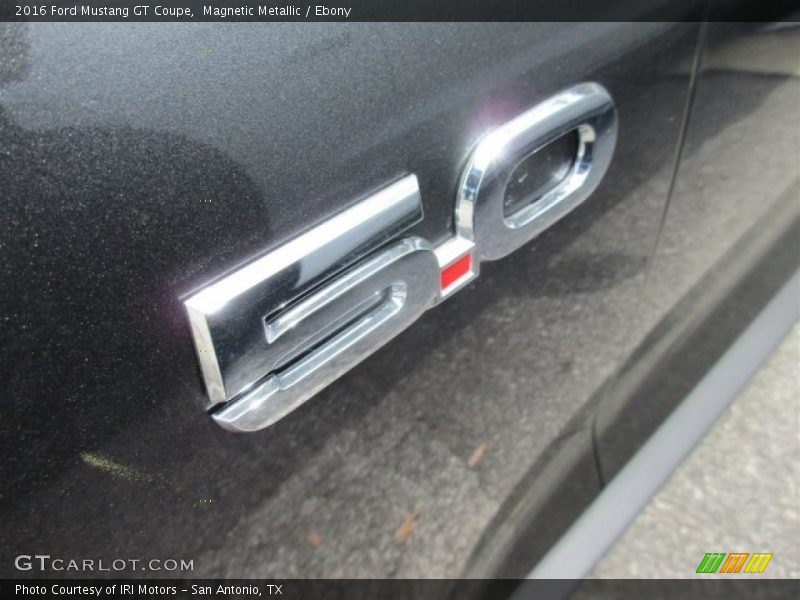 Magnetic Metallic / Ebony 2016 Ford Mustang GT Coupe