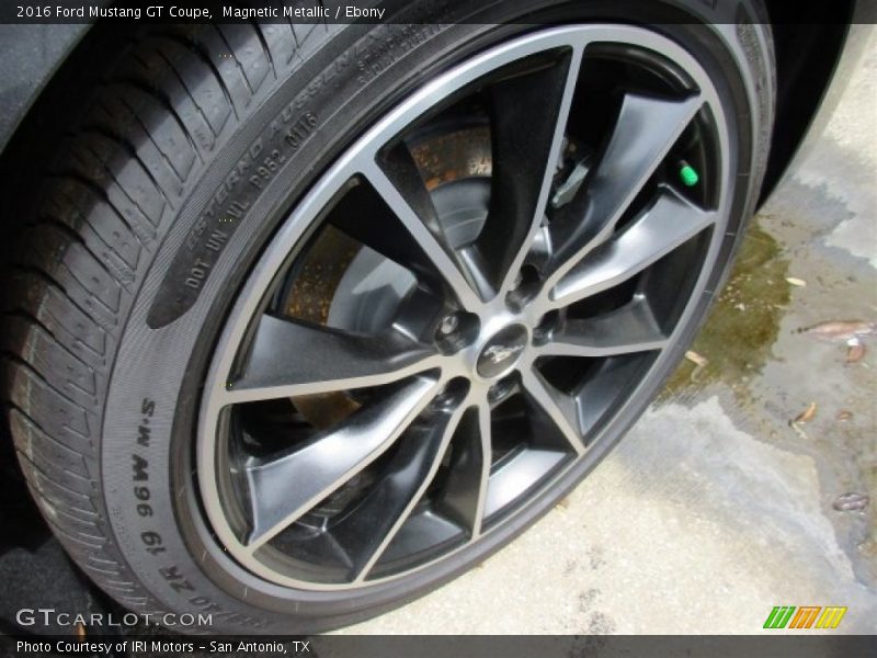 Magnetic Metallic / Ebony 2016 Ford Mustang GT Coupe