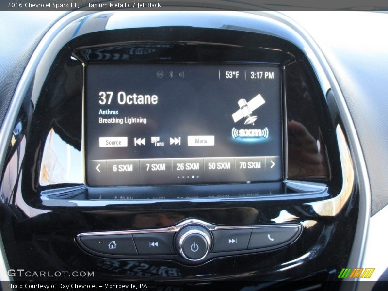 Titanium Metallic / Jet Black 2016 Chevrolet Spark LT