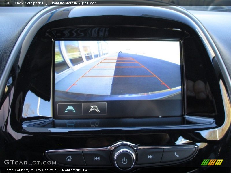 Titanium Metallic / Jet Black 2016 Chevrolet Spark LT