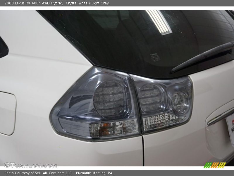 Crystal White / Light Gray 2008 Lexus RX 400h AWD Hybrid
