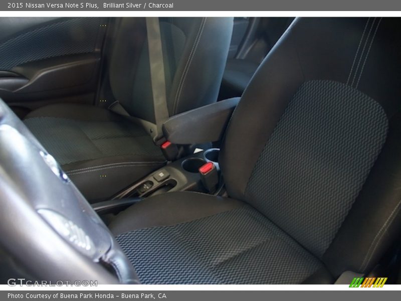 Brilliant Silver / Charcoal 2015 Nissan Versa Note S Plus