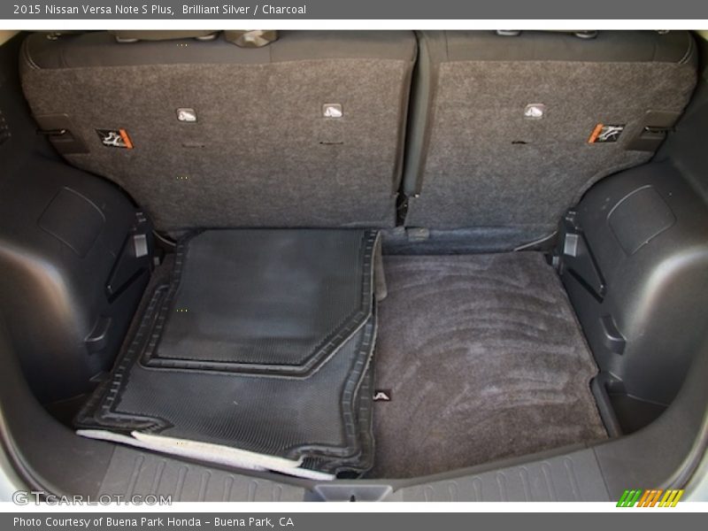 Brilliant Silver / Charcoal 2015 Nissan Versa Note S Plus