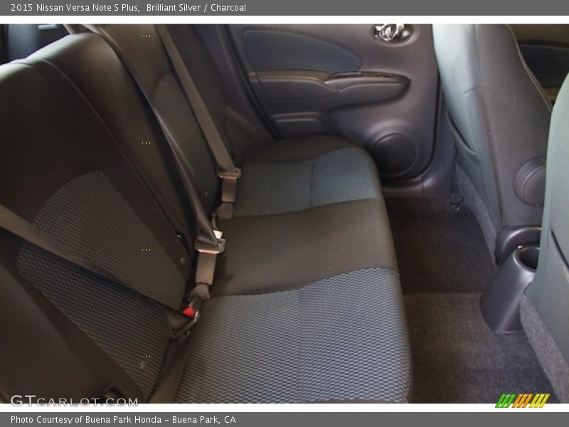 Brilliant Silver / Charcoal 2015 Nissan Versa Note S Plus