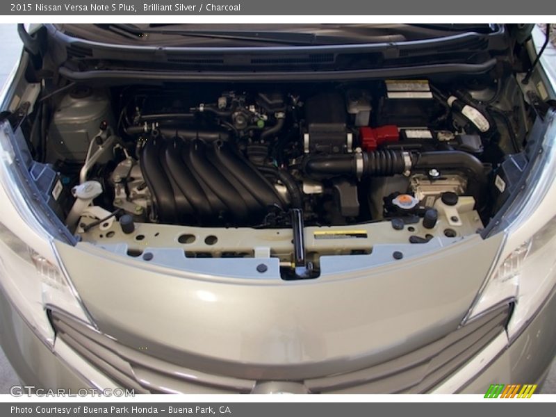 Brilliant Silver / Charcoal 2015 Nissan Versa Note S Plus