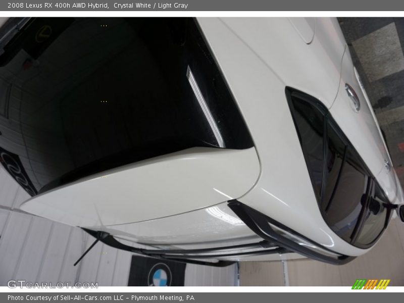 Crystal White / Light Gray 2008 Lexus RX 400h AWD Hybrid