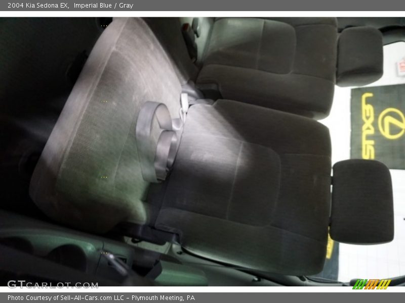 Imperial Blue / Gray 2004 Kia Sedona EX