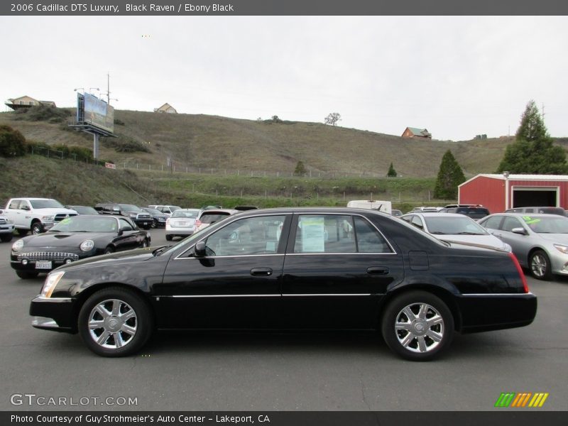 Black Raven / Ebony Black 2006 Cadillac DTS Luxury