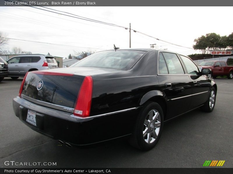 Black Raven / Ebony Black 2006 Cadillac DTS Luxury