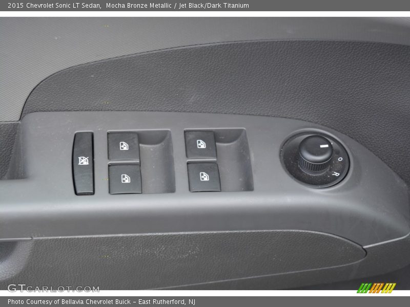 Mocha Bronze Metallic / Jet Black/Dark Titanium 2015 Chevrolet Sonic LT Sedan