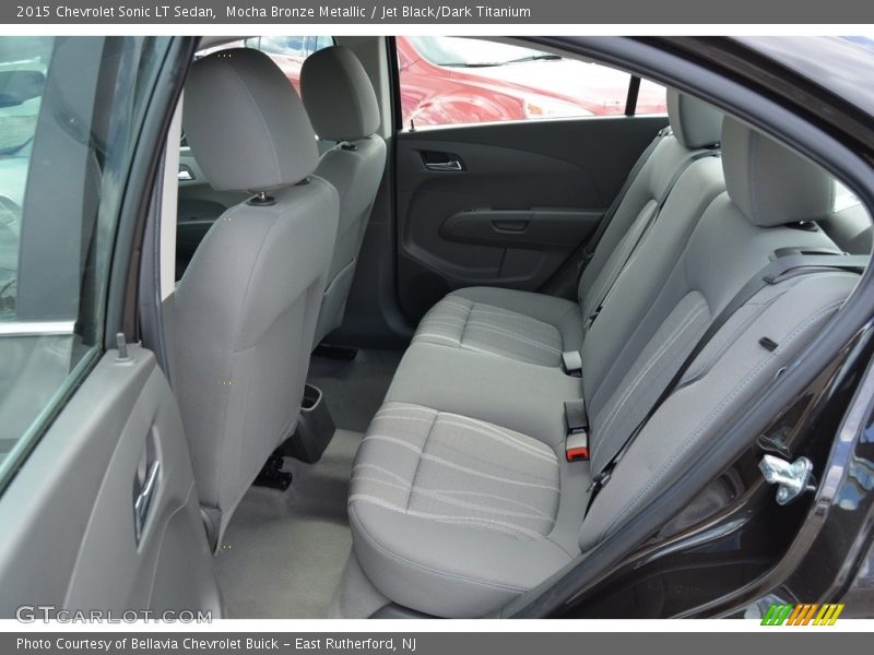 Mocha Bronze Metallic / Jet Black/Dark Titanium 2015 Chevrolet Sonic LT Sedan