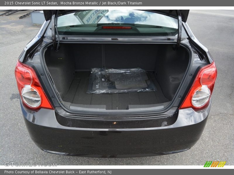 Mocha Bronze Metallic / Jet Black/Dark Titanium 2015 Chevrolet Sonic LT Sedan