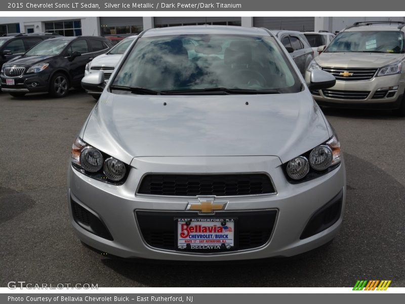 Silver Ice Metallic / Dark Pewter/Dark Titanium 2015 Chevrolet Sonic LT Sedan