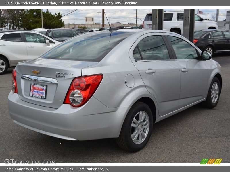 Silver Ice Metallic / Dark Pewter/Dark Titanium 2015 Chevrolet Sonic LT Sedan