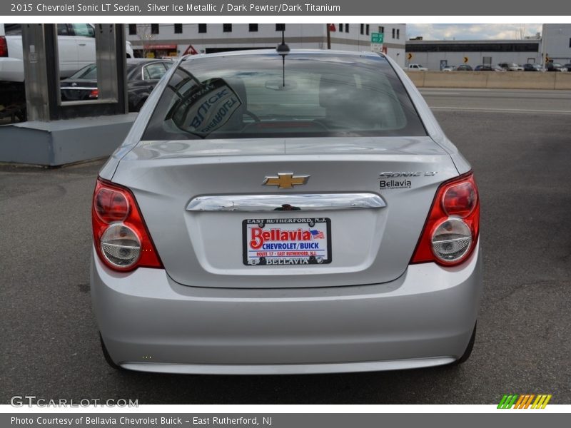 Silver Ice Metallic / Dark Pewter/Dark Titanium 2015 Chevrolet Sonic LT Sedan