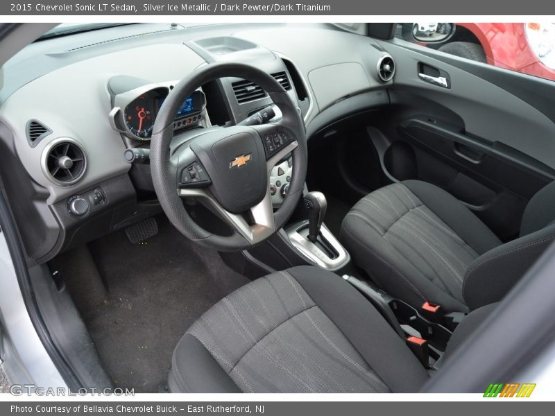 Silver Ice Metallic / Dark Pewter/Dark Titanium 2015 Chevrolet Sonic LT Sedan