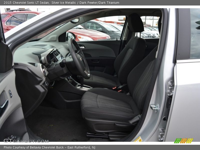 Silver Ice Metallic / Dark Pewter/Dark Titanium 2015 Chevrolet Sonic LT Sedan