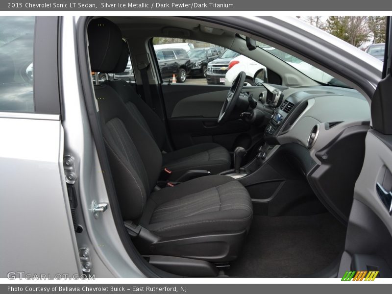 Silver Ice Metallic / Dark Pewter/Dark Titanium 2015 Chevrolet Sonic LT Sedan
