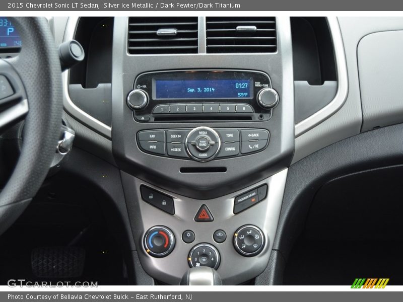 Silver Ice Metallic / Dark Pewter/Dark Titanium 2015 Chevrolet Sonic LT Sedan