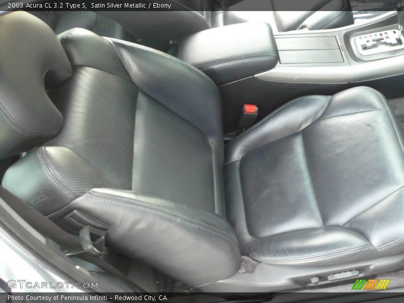 Satin Silver Metallic / Ebony 2003 Acura CL 3.2 Type S