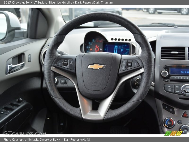 Silver Ice Metallic / Dark Pewter/Dark Titanium 2015 Chevrolet Sonic LT Sedan