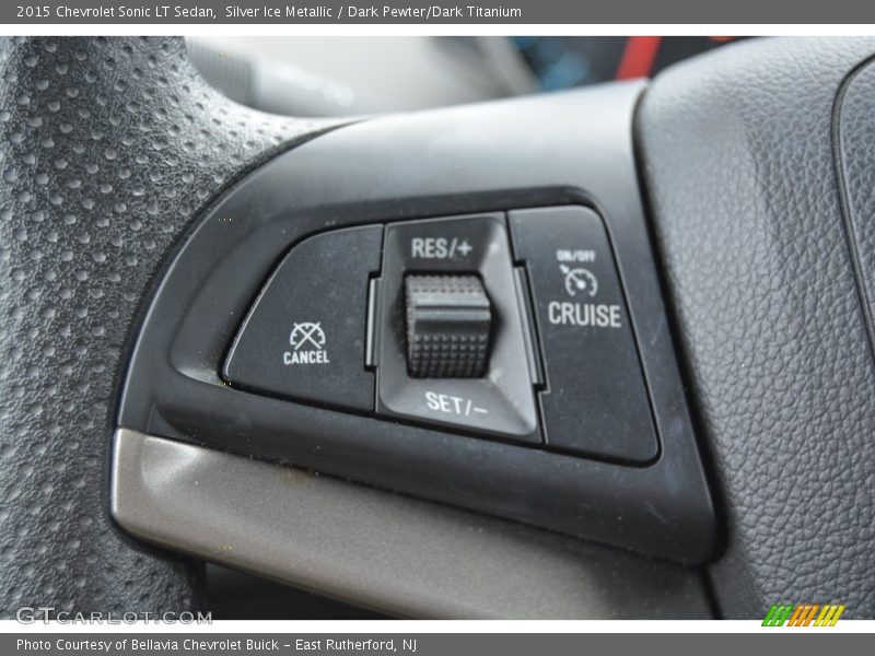 Silver Ice Metallic / Dark Pewter/Dark Titanium 2015 Chevrolet Sonic LT Sedan