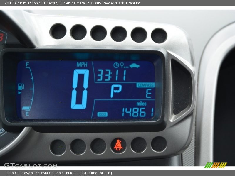 Silver Ice Metallic / Dark Pewter/Dark Titanium 2015 Chevrolet Sonic LT Sedan