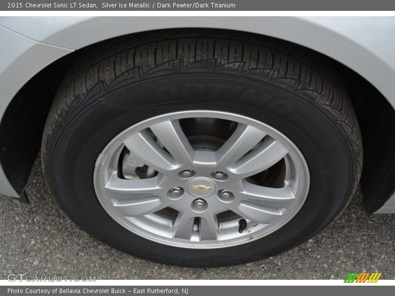 Silver Ice Metallic / Dark Pewter/Dark Titanium 2015 Chevrolet Sonic LT Sedan