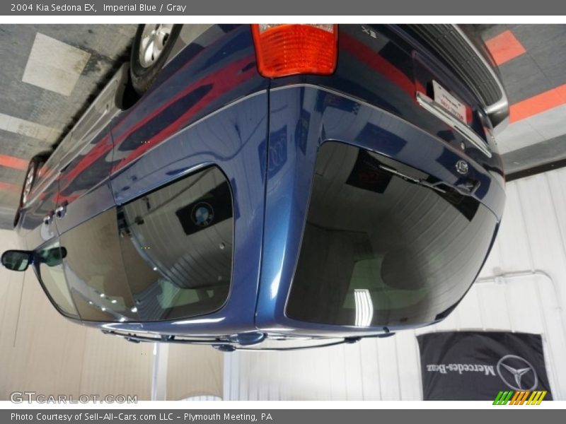 Imperial Blue / Gray 2004 Kia Sedona EX