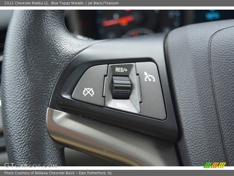 Blue Topaz Metallic / Jet Black/Titanium 2013 Chevrolet Malibu LS