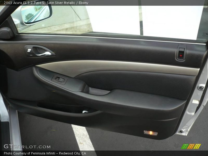Satin Silver Metallic / Ebony 2003 Acura CL 3.2 Type S