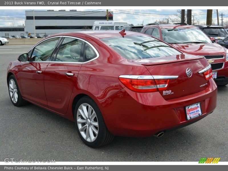 Crystal Red Tintcoat / Cashmere 2013 Buick Verano FWD