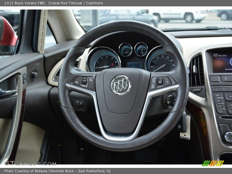 Crystal Red Tintcoat / Cashmere 2013 Buick Verano FWD