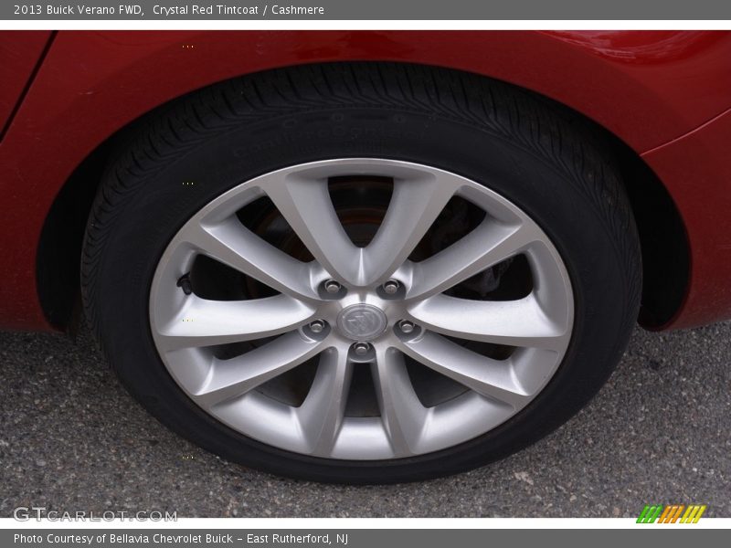 Crystal Red Tintcoat / Cashmere 2013 Buick Verano FWD