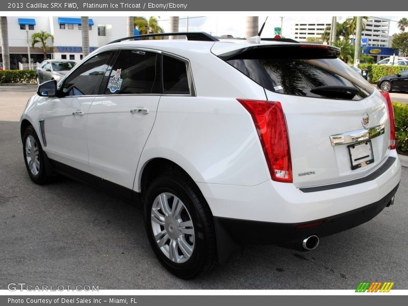 Platinum Ice Tricoat / Ebony/Ebony 2013 Cadillac SRX FWD