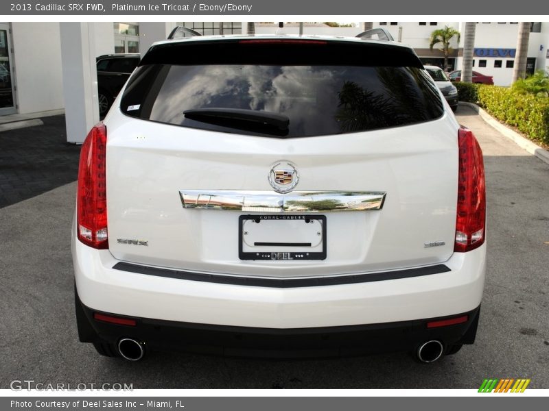 Platinum Ice Tricoat / Ebony/Ebony 2013 Cadillac SRX FWD