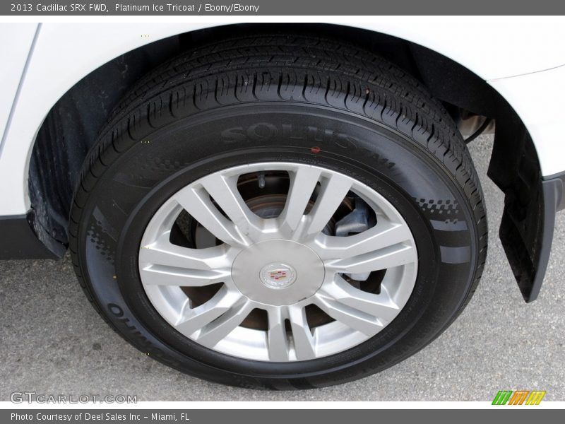 Platinum Ice Tricoat / Ebony/Ebony 2013 Cadillac SRX FWD