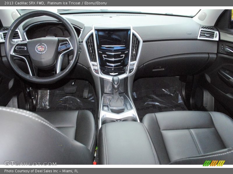 Platinum Ice Tricoat / Ebony/Ebony 2013 Cadillac SRX FWD