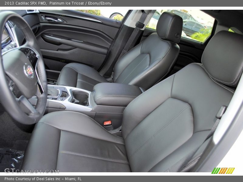 Platinum Ice Tricoat / Ebony/Ebony 2013 Cadillac SRX FWD