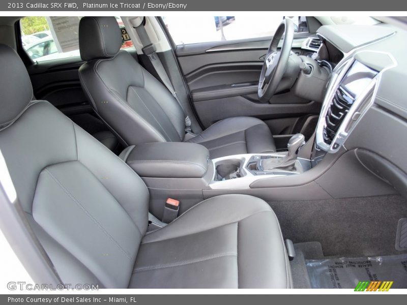 Platinum Ice Tricoat / Ebony/Ebony 2013 Cadillac SRX FWD