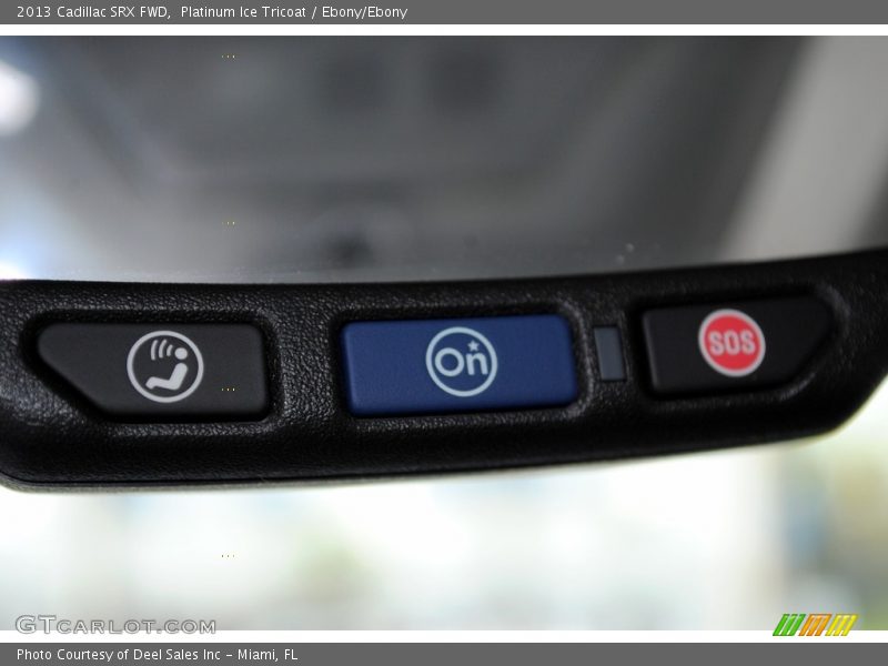 Platinum Ice Tricoat / Ebony/Ebony 2013 Cadillac SRX FWD
