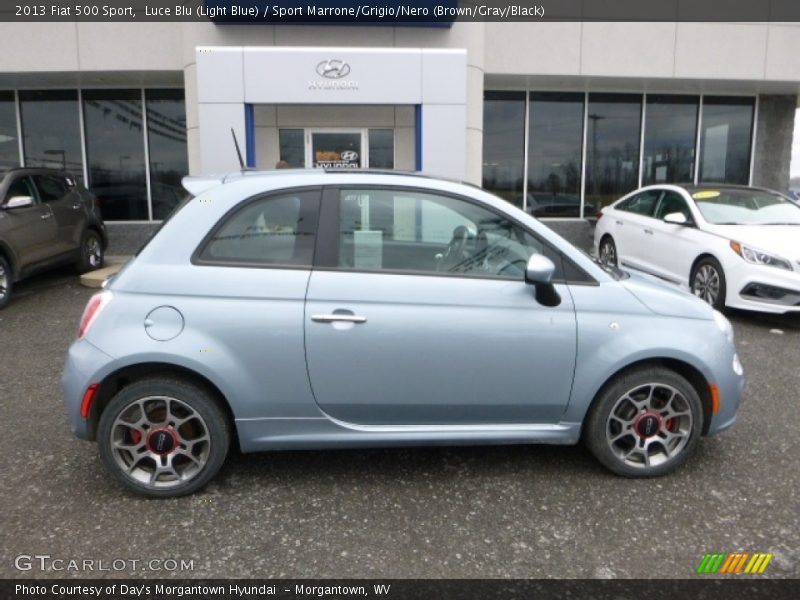  2013 500 Sport Luce Blu (Light Blue)