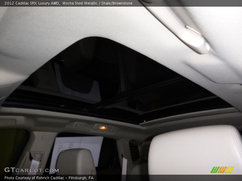Mocha Steel Metallic / Shale/Brownstone 2012 Cadillac SRX Luxury AWD