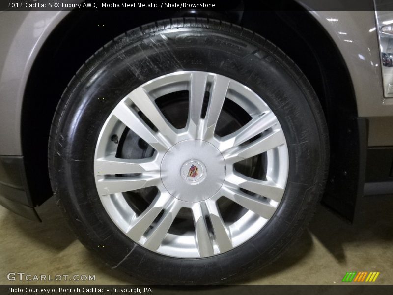 Mocha Steel Metallic / Shale/Brownstone 2012 Cadillac SRX Luxury AWD