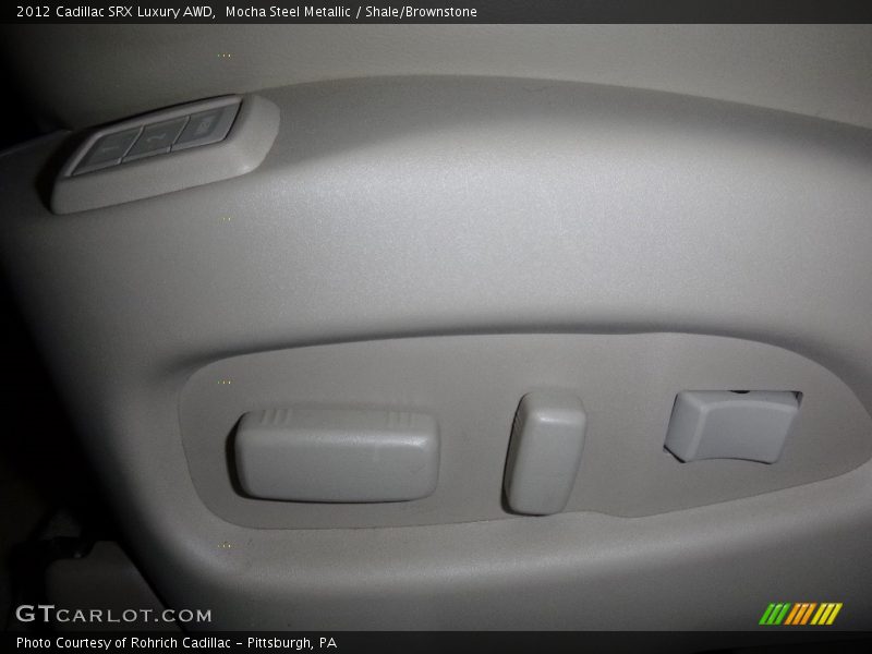 Mocha Steel Metallic / Shale/Brownstone 2012 Cadillac SRX Luxury AWD